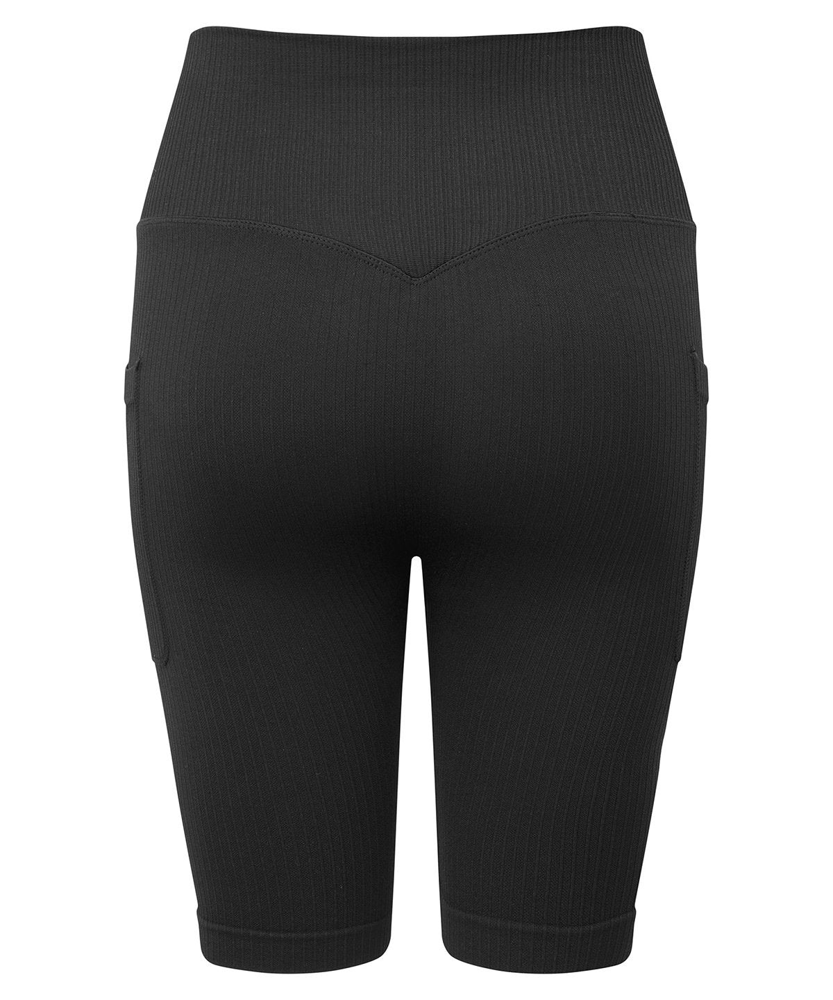 Women’s TriDri® ribbed seamless '3D Fit' cycle shorts