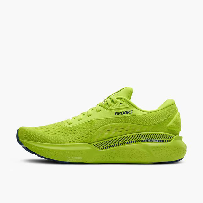 Brooks Adrenaline GTS 24 Mens Running Shoes - Acid Lime/Sunny Lime/Navy
