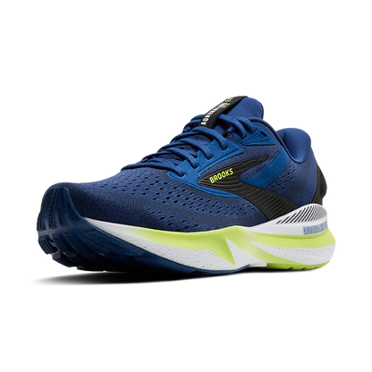 Brooks Adrenaline GTS 24 Mens Running Shoes - Navy/Black/Lime