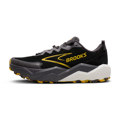 Brooks Caldera 8 Mens Trail Running Shoes - Black/Rabbit/Zest