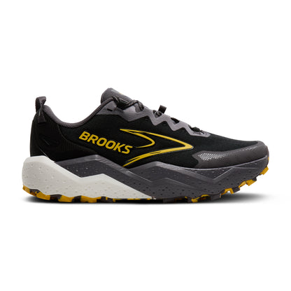 Brooks Caldera 8 Mens Trail Running Shoes - Black/Rabbit/Zest