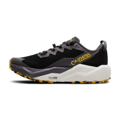 Brooks Caldera 8 Mens Trail Running Shoes - Black/Rabbit/Zest