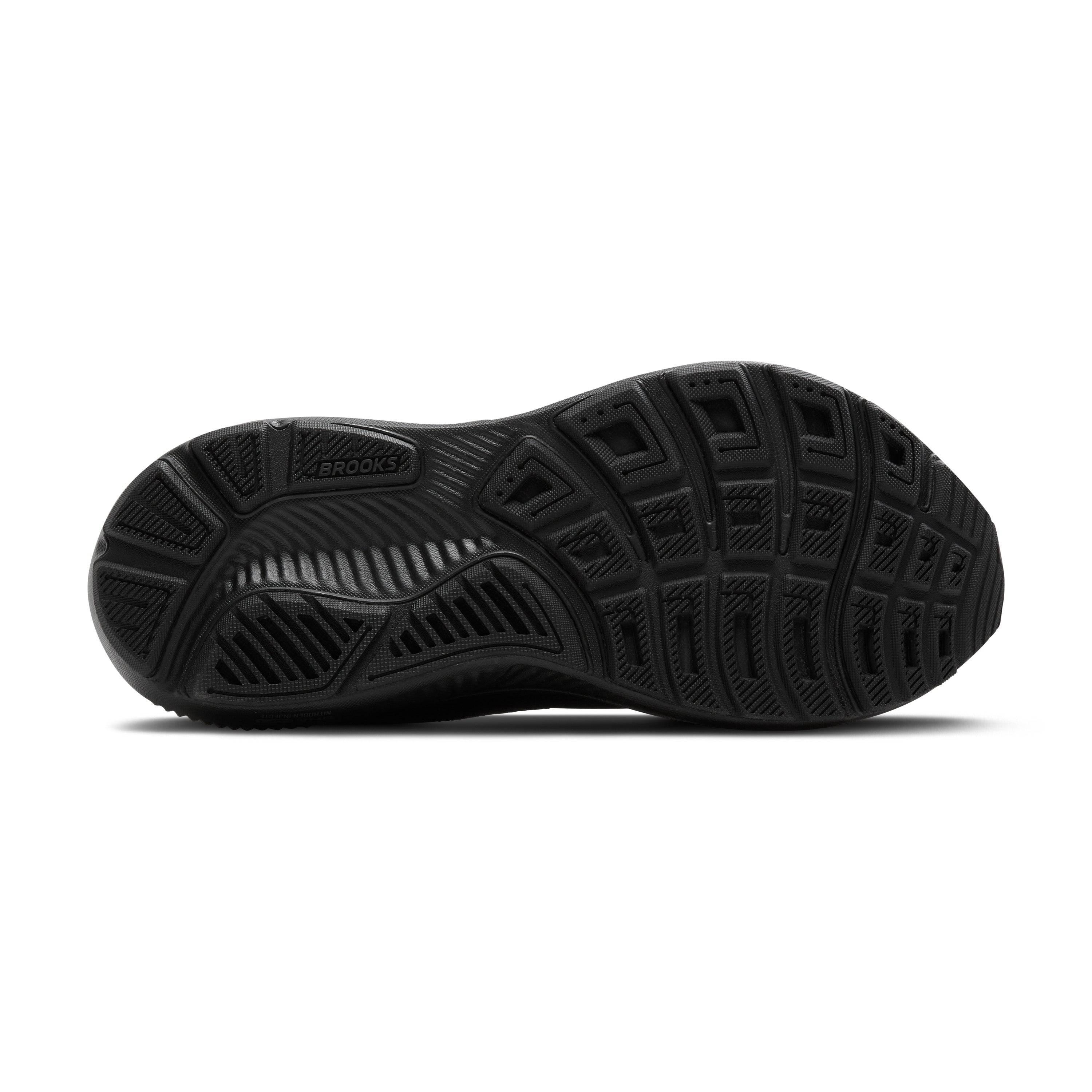 Brooks Ghost 17 Mens Running Shoes - Black/Black/Ebony