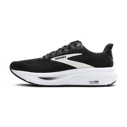 Brooks Ghost 17 Mens Running Shoes - Black/Grey/White