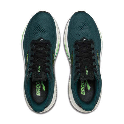 Brooks Ghost 17 Mens Running Shoes - Atlantic Deep/Black/Green