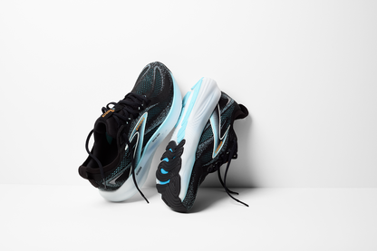 Brooks Glycerin 22 Mens Running Shoes - Black/Blue/White