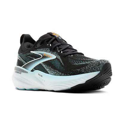 Brooks Glycerin GTS 22 Mens Running Shoe - Black/White/Blue