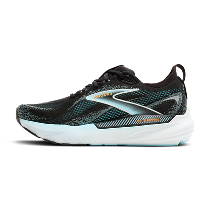 Brooks Glycerin GTS 22 Mens Running Shoe - Black/White/Blue
