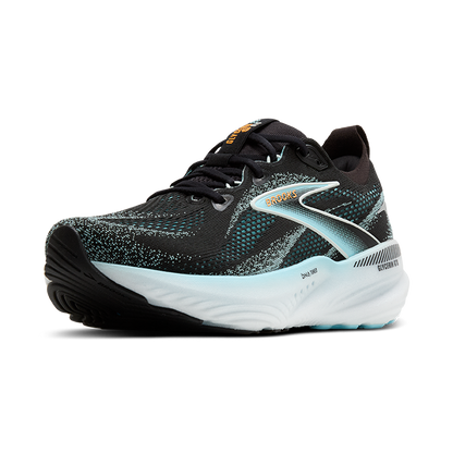 Brooks Glycerin GTS 22 Mens Running Shoe - Black/White/Blue