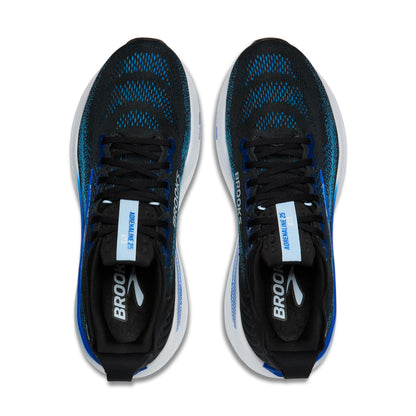 Brooks Adrenaline GTS 25 Mens Running Shoes - Black/Blue/Nantucket Breeze