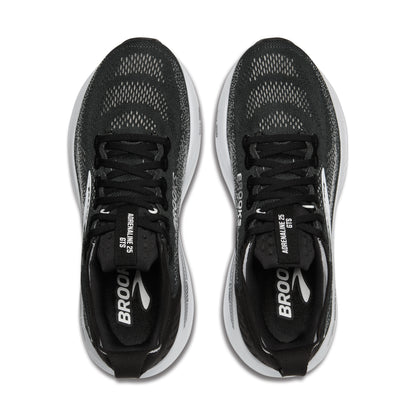 Brooks Adrenaline GTS 25 Mens Running Shoes - Grey/Black/White