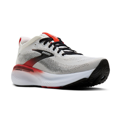 Brooks Adrenaline GTS 25 Mens Running Shoes - White/Black/Red