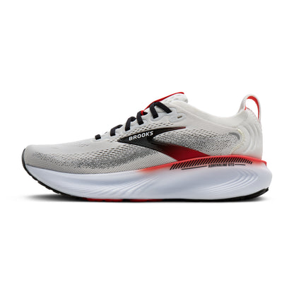 Brooks Adrenaline GTS 25 Mens Running Shoes - White/Black/Red