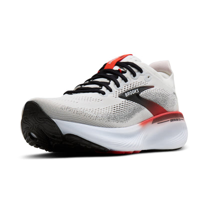 Brooks Adrenaline GTS 25 Mens Running Shoes - White/Black/Red