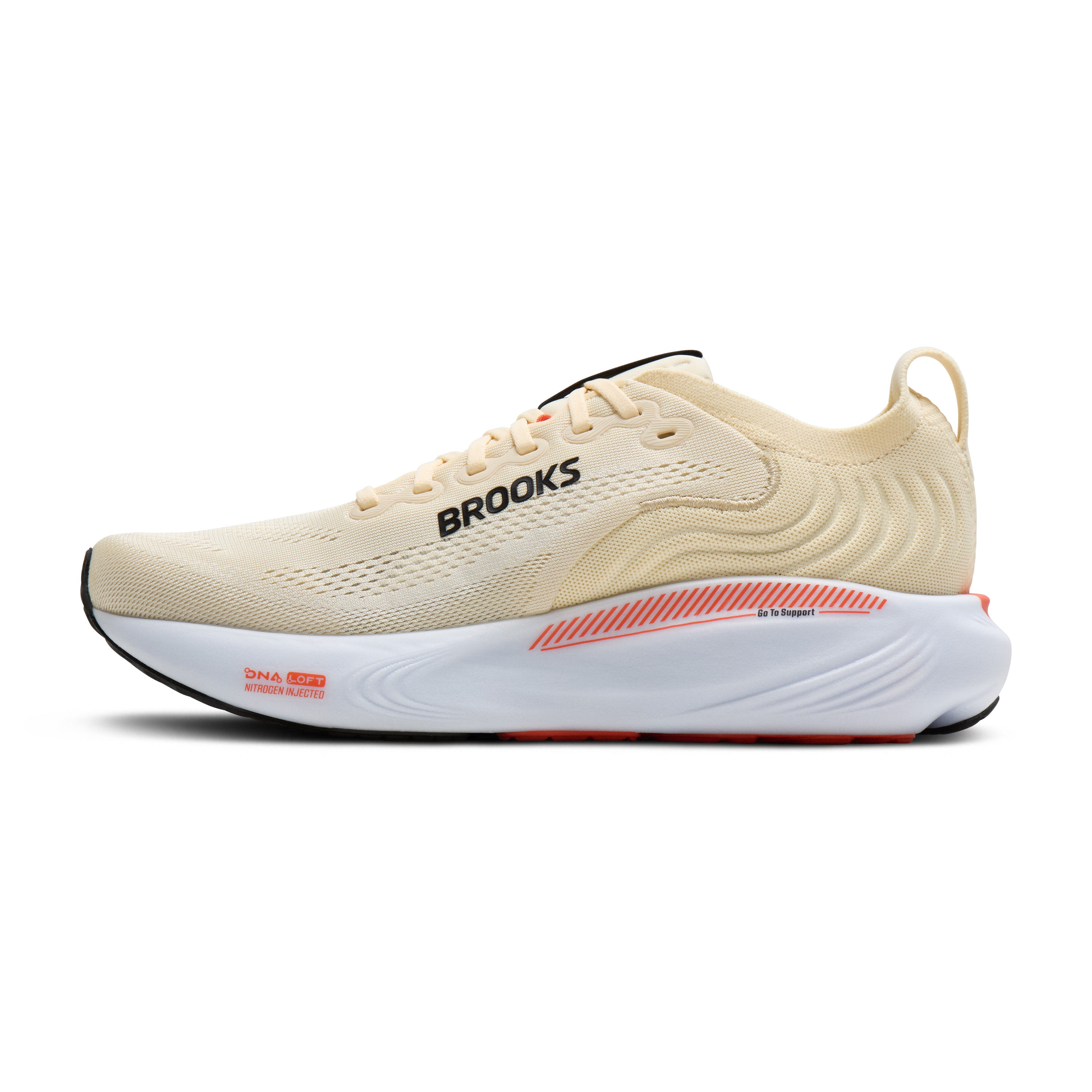 Brooks Adrenaline GTS 25 Mens Running Shoes - Rutabaga/Tigerlily/Orange
