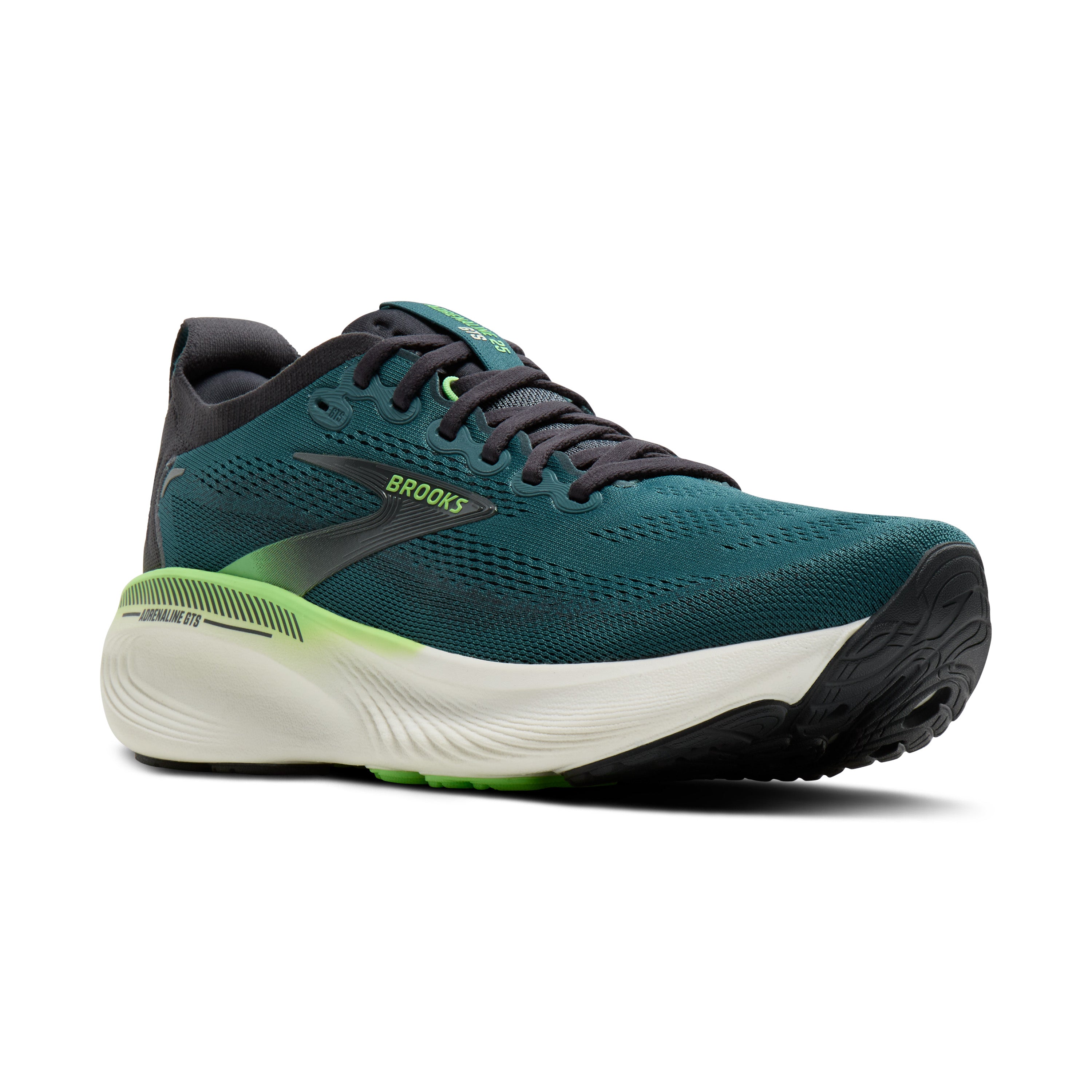 Brooks Adrenaline GTS 25 Mens Running Shoes - Atlantic Deep/Coconut/Green