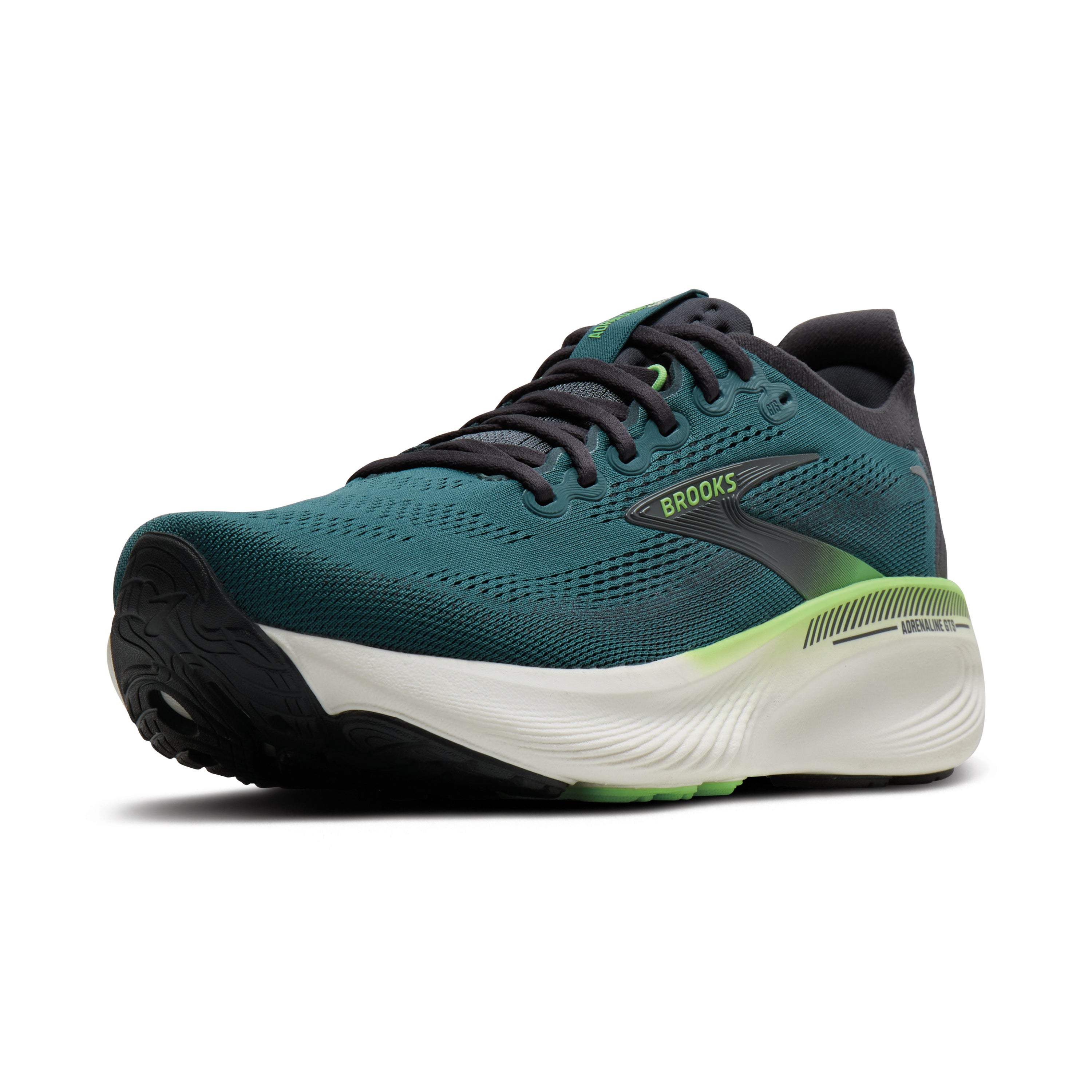 Brooks Adrenaline GTS 25 Mens Running Shoes - Atlantic Deep/Coconut/Green