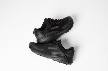 Brooks Divide 6 GTX Mens Trail Running Shoes - Black/Black/Ebony