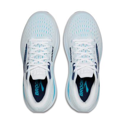 Brooks Ghost Max 3 Mens Running Shoes - Bright White/Beacon Blue/Teal