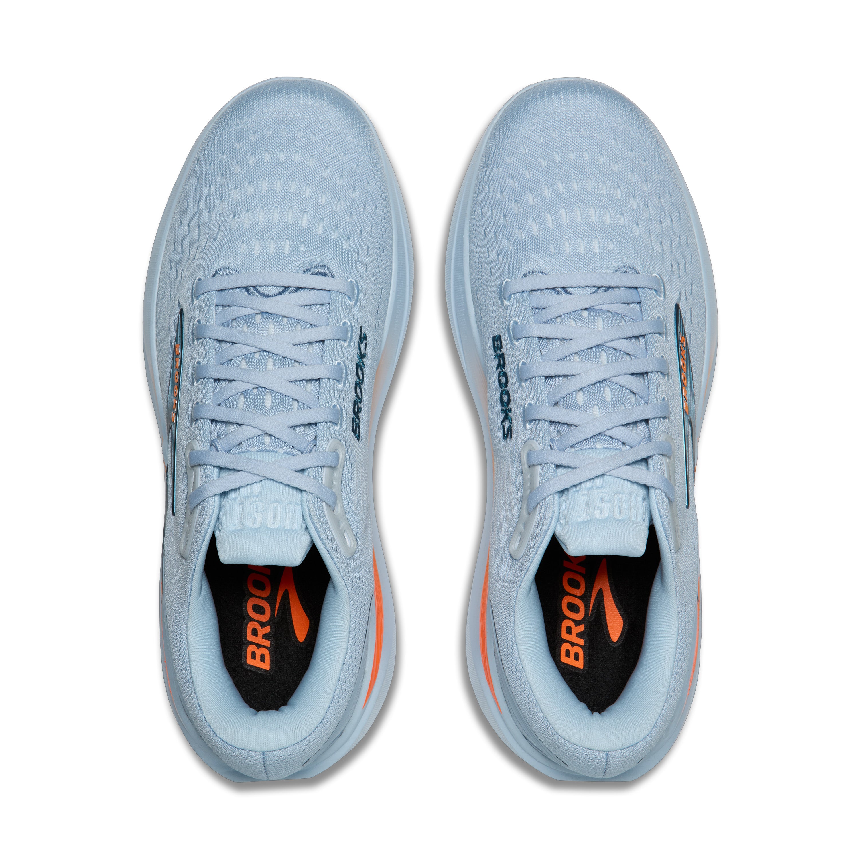 Brooks Ghost Max 3 Mens Running Shoes - Skyway/Blue/Orange