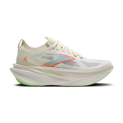 Brooks Hyperion Max 3 Mens Running Shoes - Coconut/Green Gecko/Pink Clay