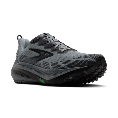 Brooks Ghost Trail Mens Running Shoes - Grey/Grey/Blackened Pearl