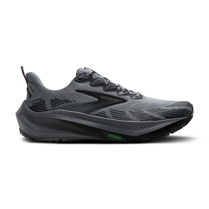 Brooks Ghost Trail Mens Running Shoes - Grey/Grey/Blackened Pearl