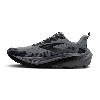 Brooks Ghost Trail Mens Running Shoes - Grey/Grey/Blackened Pearl