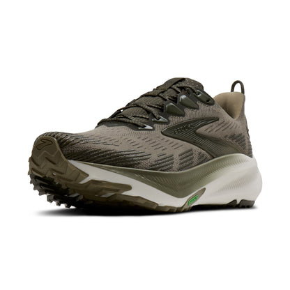 Brooks Ghost Trail Mens Running Shoes - Olive/Olive/Metallic