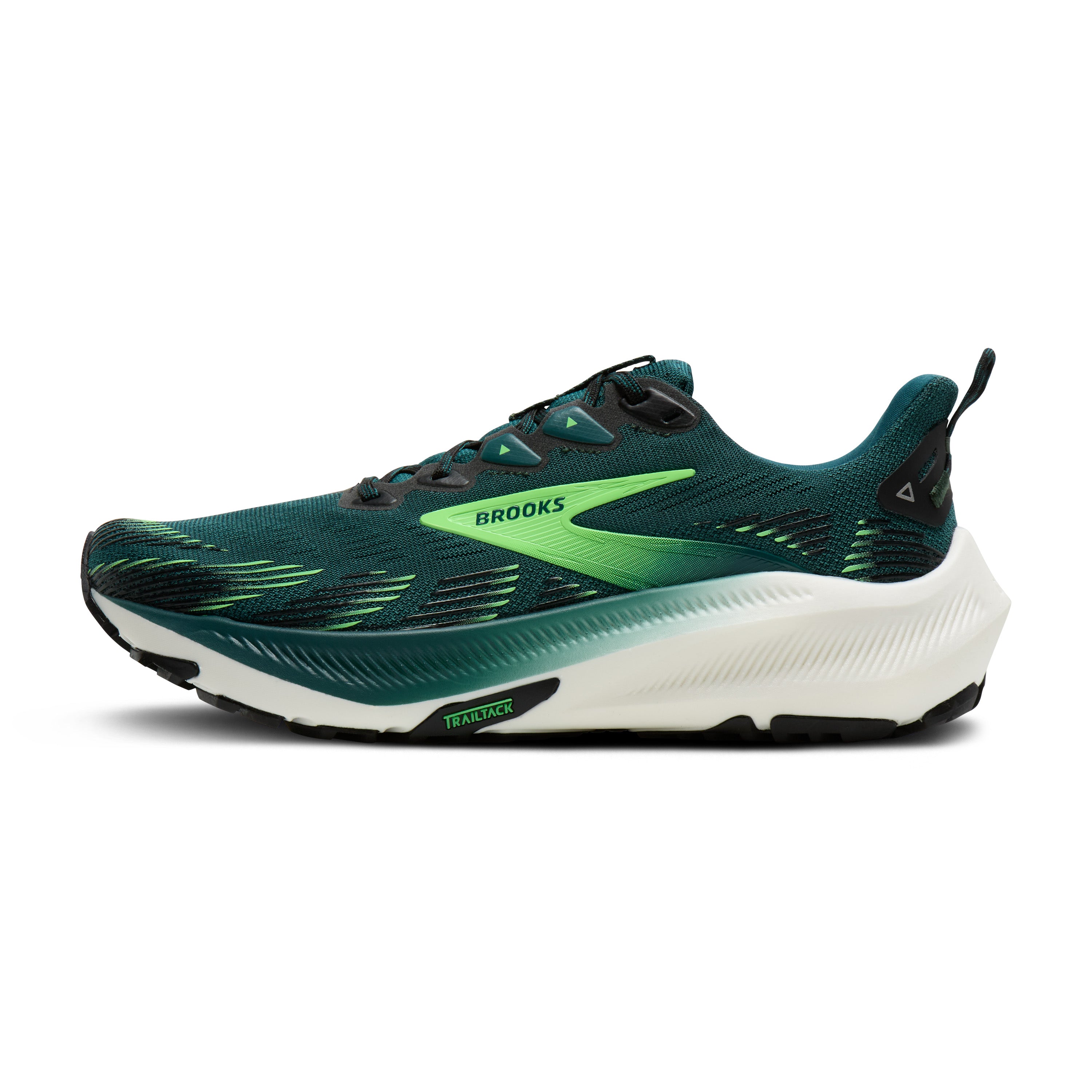Brooks Ghost Trail Mens Running Shoes - Atlantic Deep/Black/Green