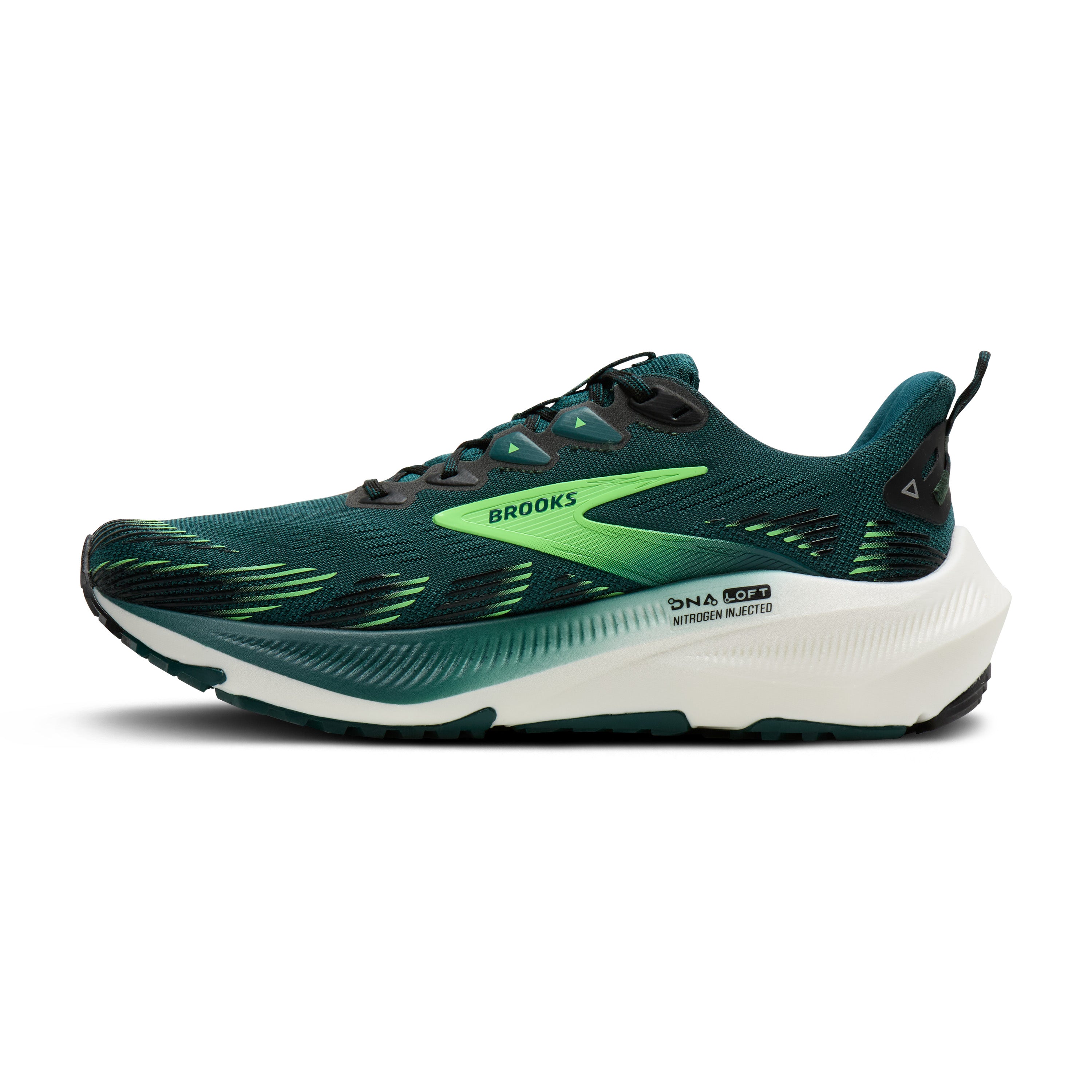 Brooks Ghost Trail Mens Running Shoes - Atlantic Deep/Black/Green