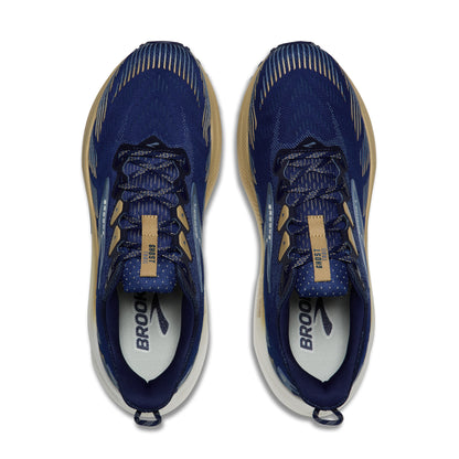 Brooks Ghost Trail Mens Running Shoes - Blue/Starfish/Moonlight