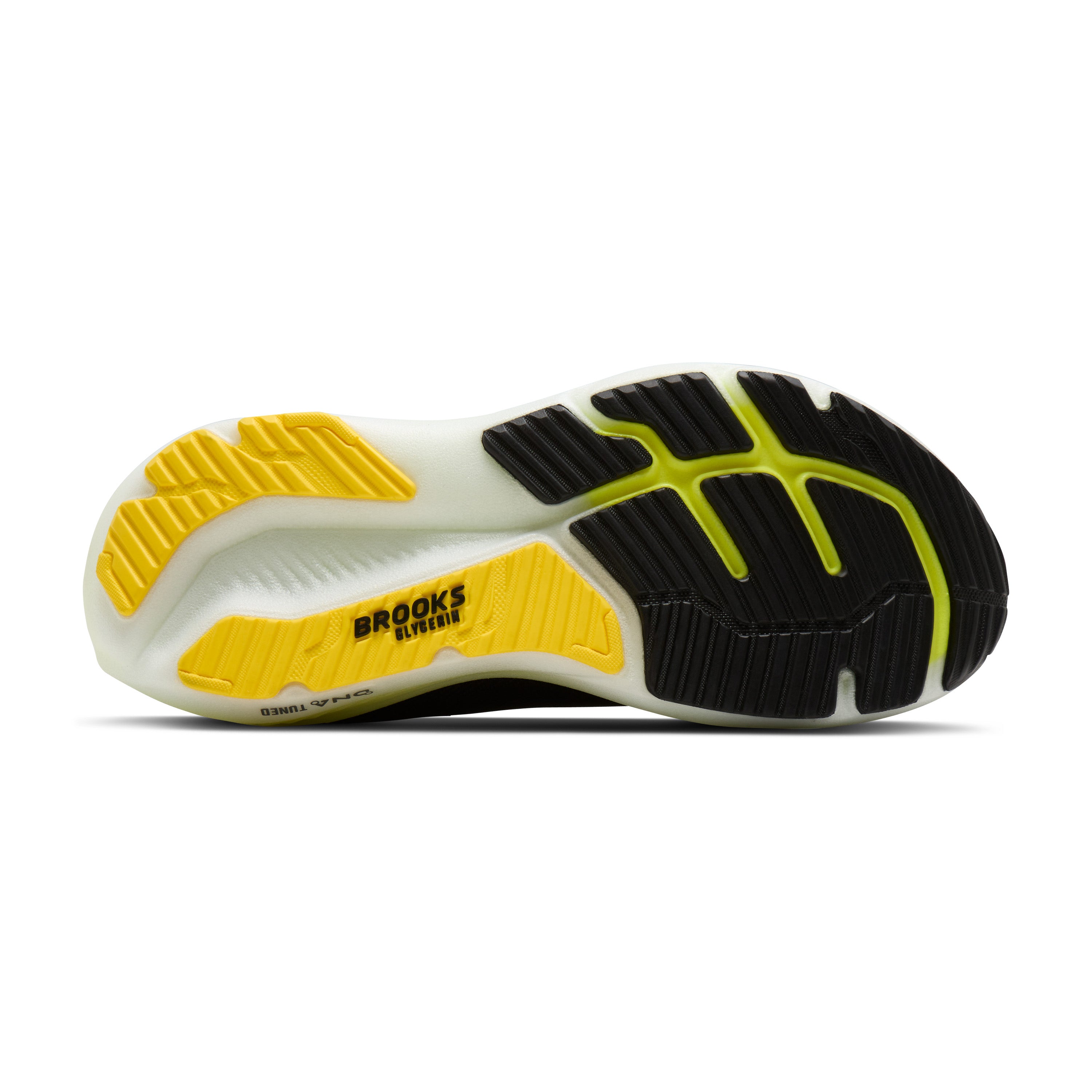 Brooks Glycerin 23 Mens Running Shoes - Black/Cyber Yellow/Nightlife