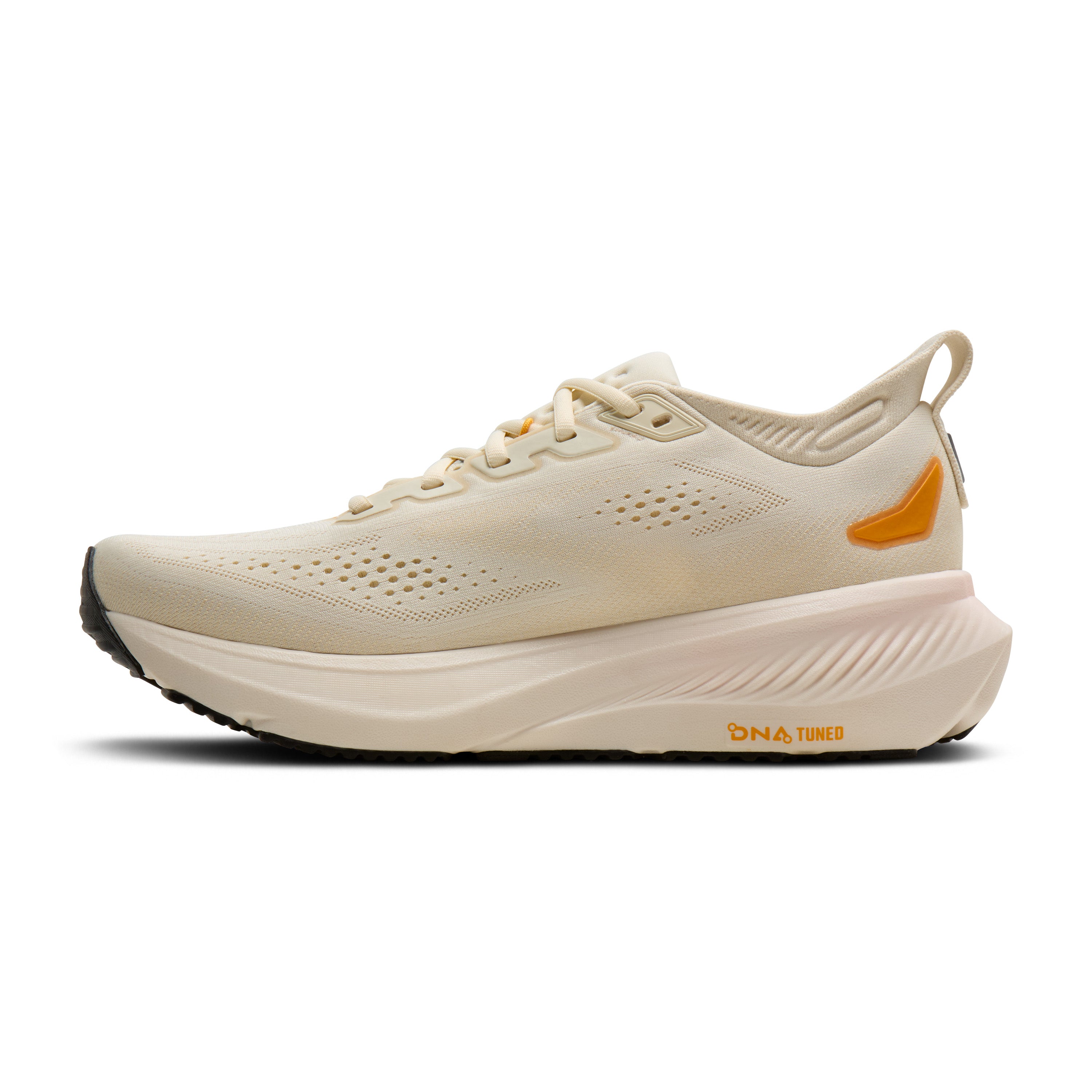Brooks Glycerin GTS 23 Mens Running Shoes - Arctic Wolf/Angora/Orange