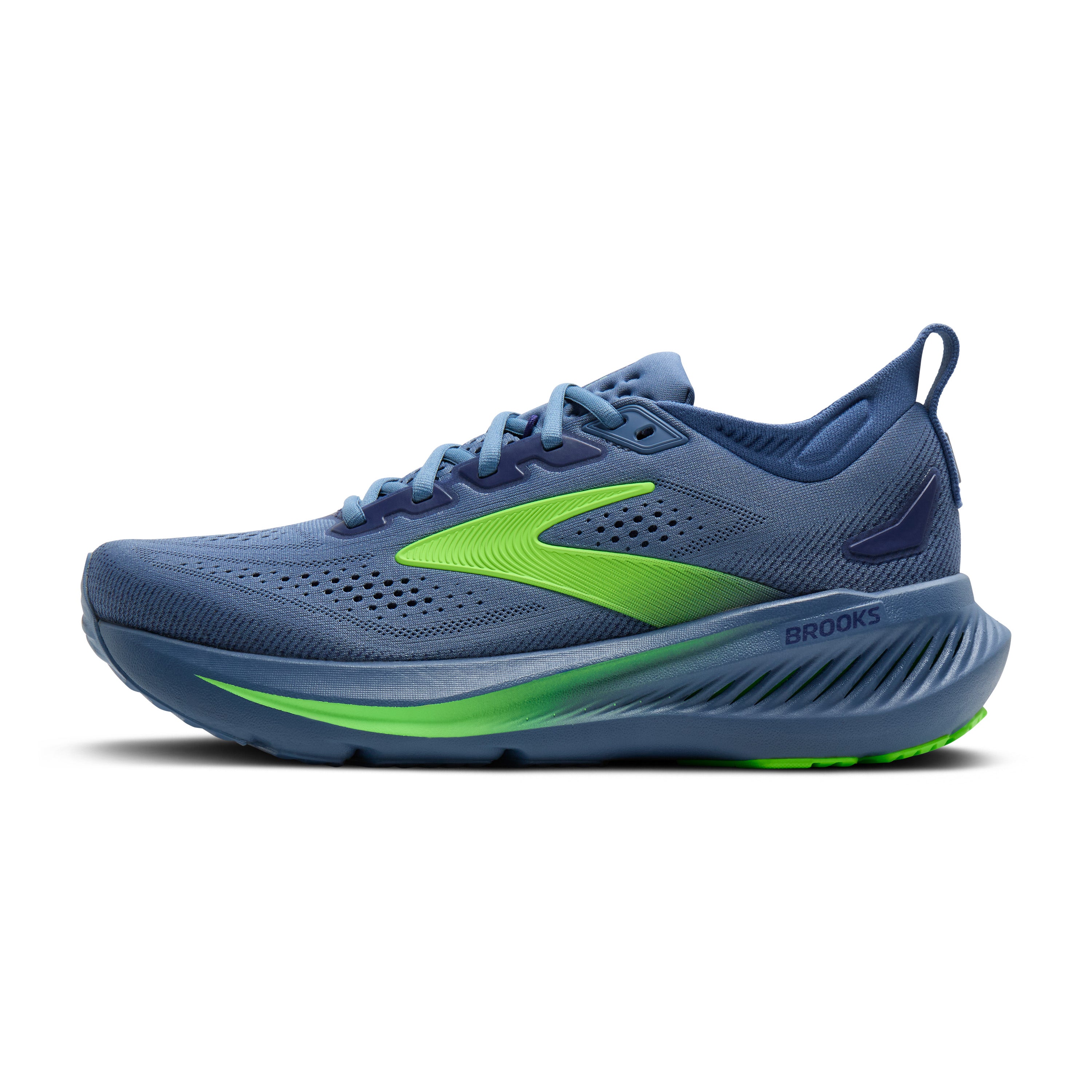 Brooks Glycerin 23 Mens Running Shoes - Moonlight/Blue/Green Gecko