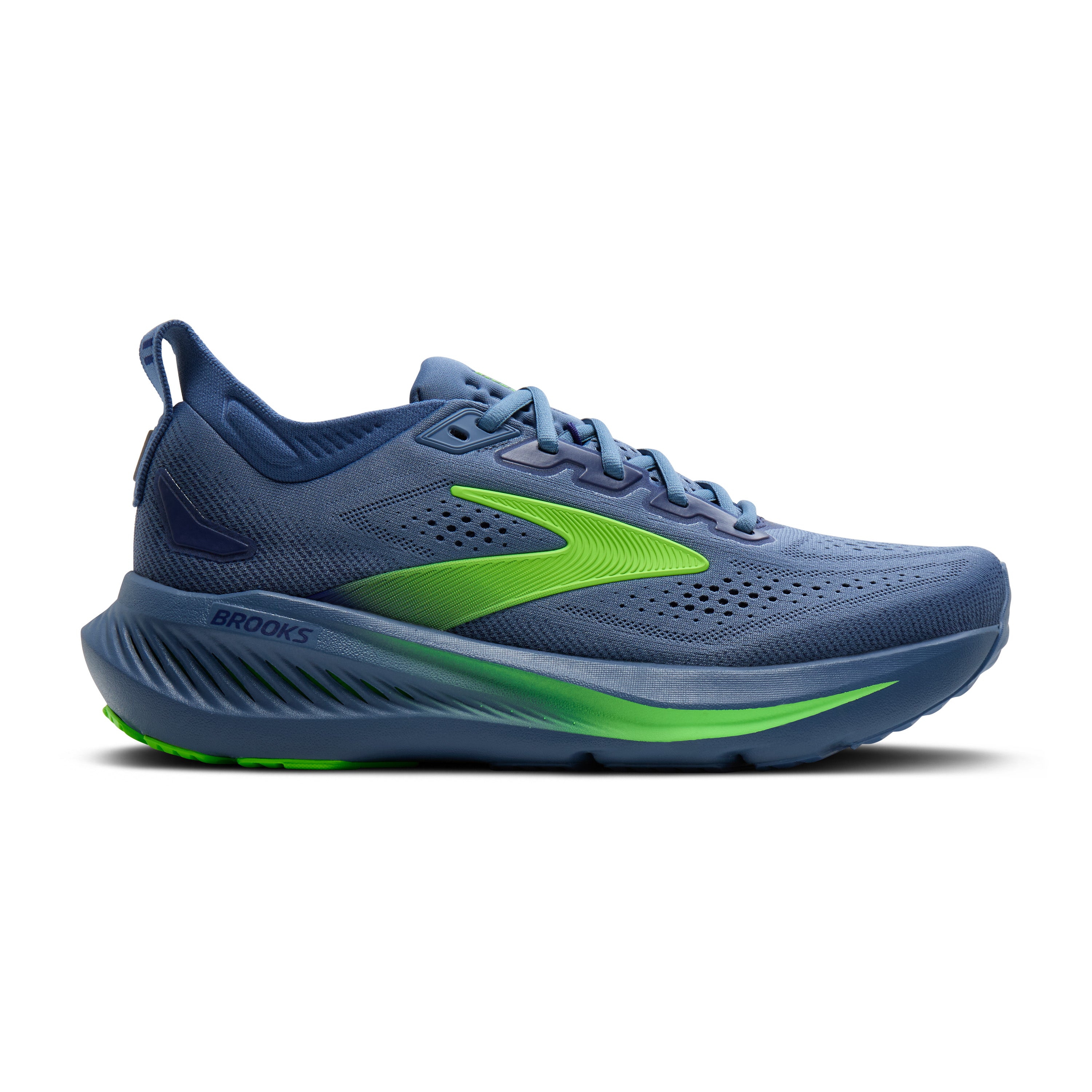 Brooks Glycerin 23 Mens Running Shoes - Moonlight/Blue/Green Gecko