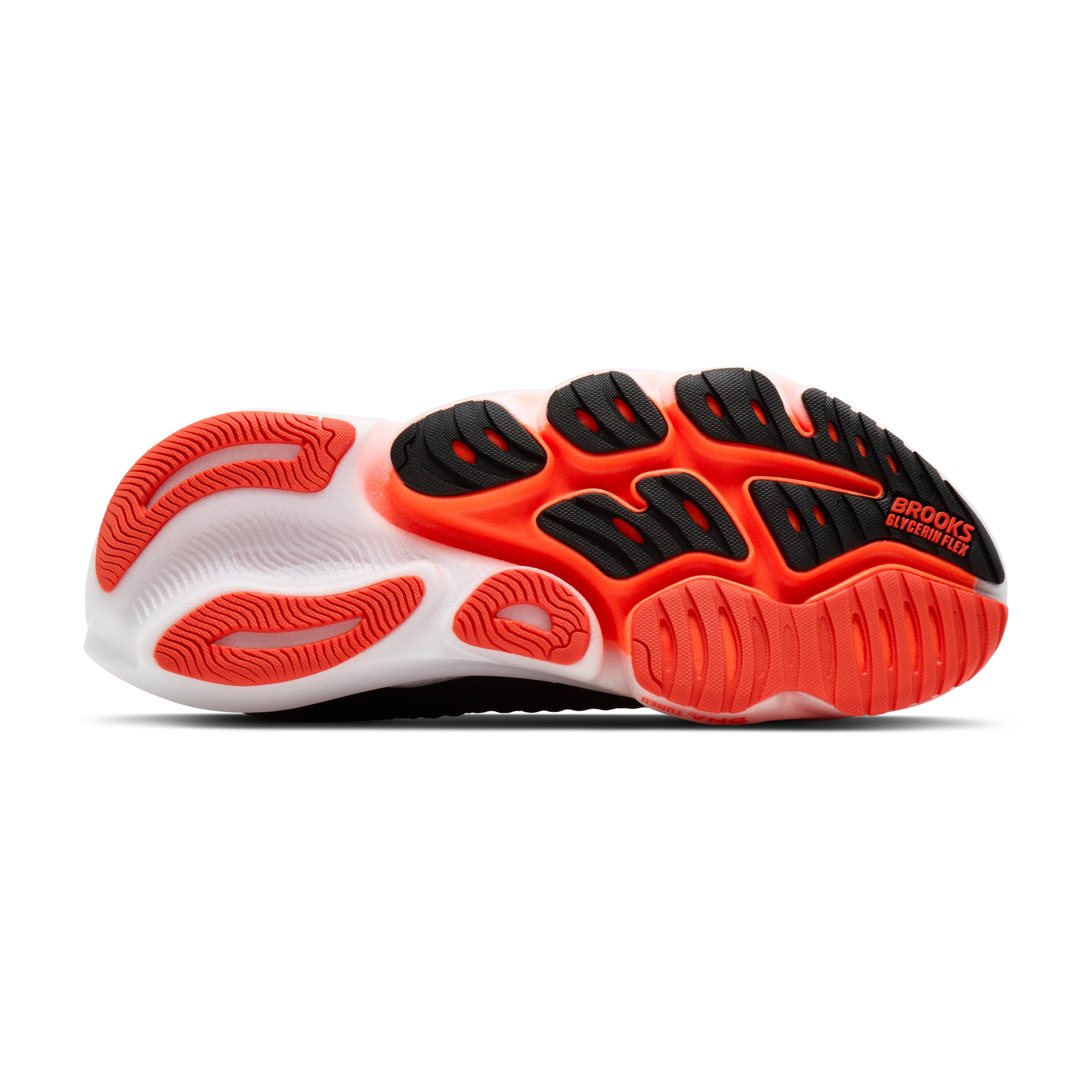 Brooks Glycerin Flex Mens Running Shoes - Black/Orange