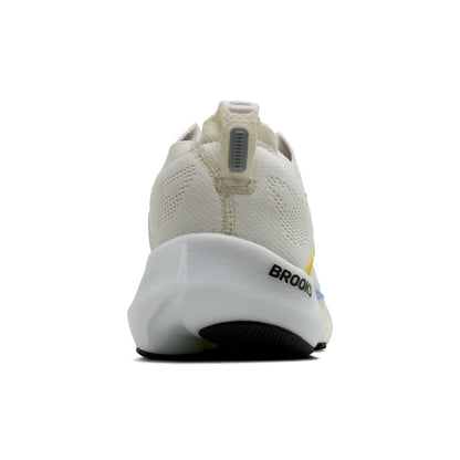 Brooks Glycerin Flex Mens Running Shoes - White/Cyber Yellow/Nightlife