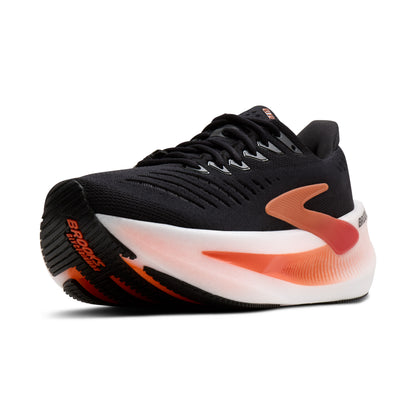 Brooks Glycerin Max 2 Mens Running Shoes - Black/Tigerlilly/Orange