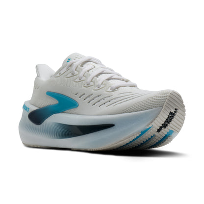 Brooks Glycerin Max 2 Mens Running Shoes - White/Blue/Spellbound