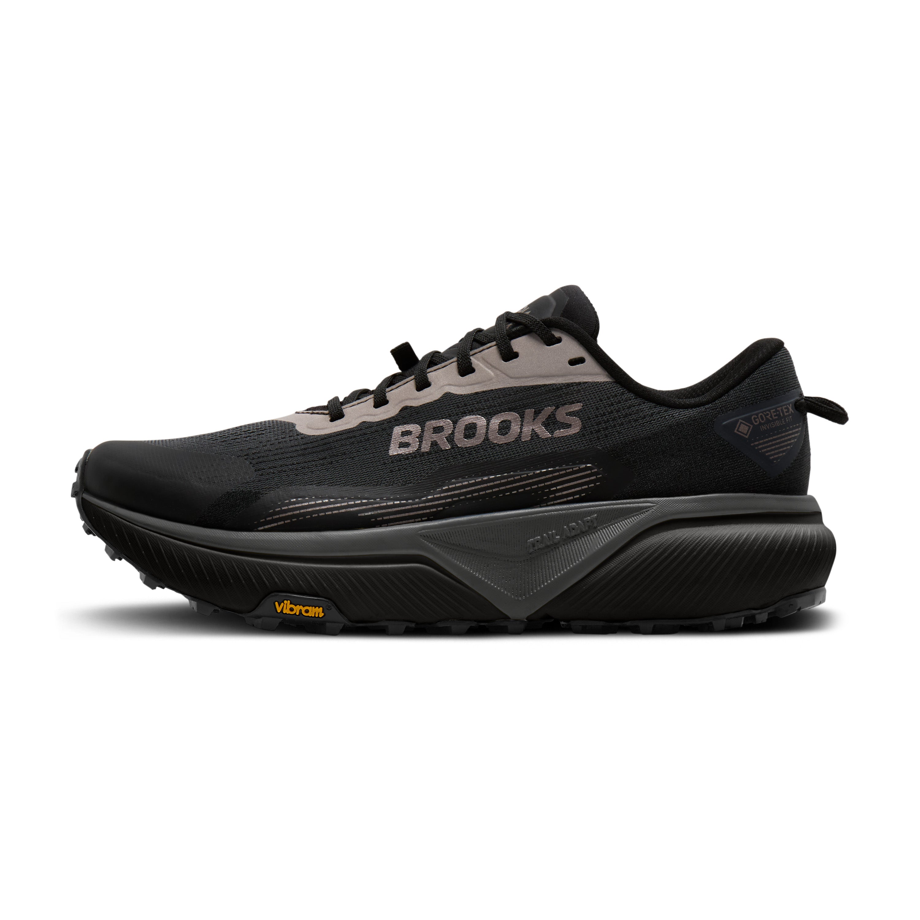 Brooks Cascadia 20 GTX Mens Trail Running Shoes - Black/Ebony/Nocturnal