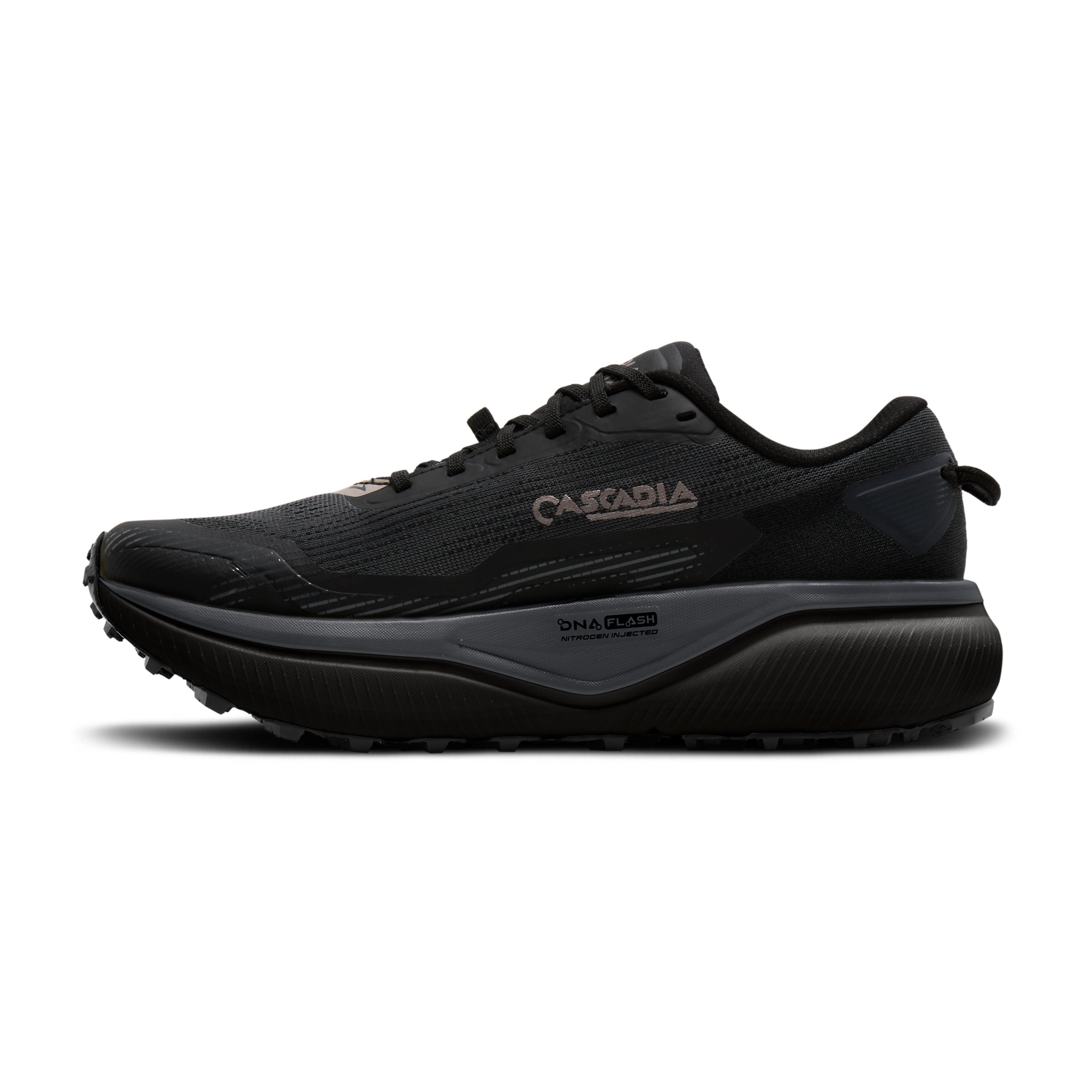 Brooks Cascadia 20 GTX Mens Trail Running Shoes - Black/Ebony/Nocturnal