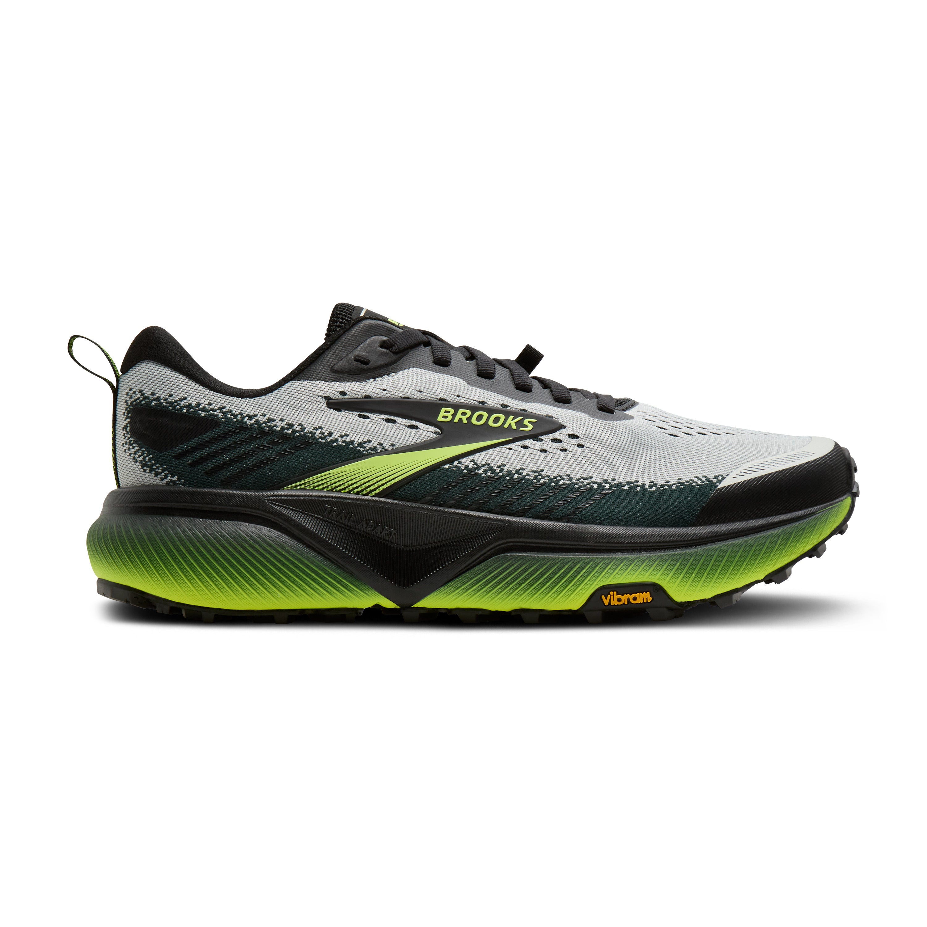 Brooks Cascadia 20 Mens Trail Running Shoes - Grey/Black/Nightlife