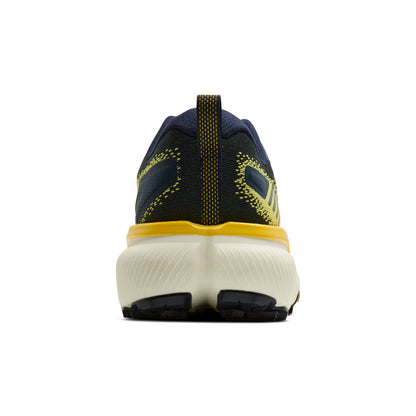 Brooks Cascadia 20 Mens Trail Running Shoes - Navy/Cyber Yellow/Grey