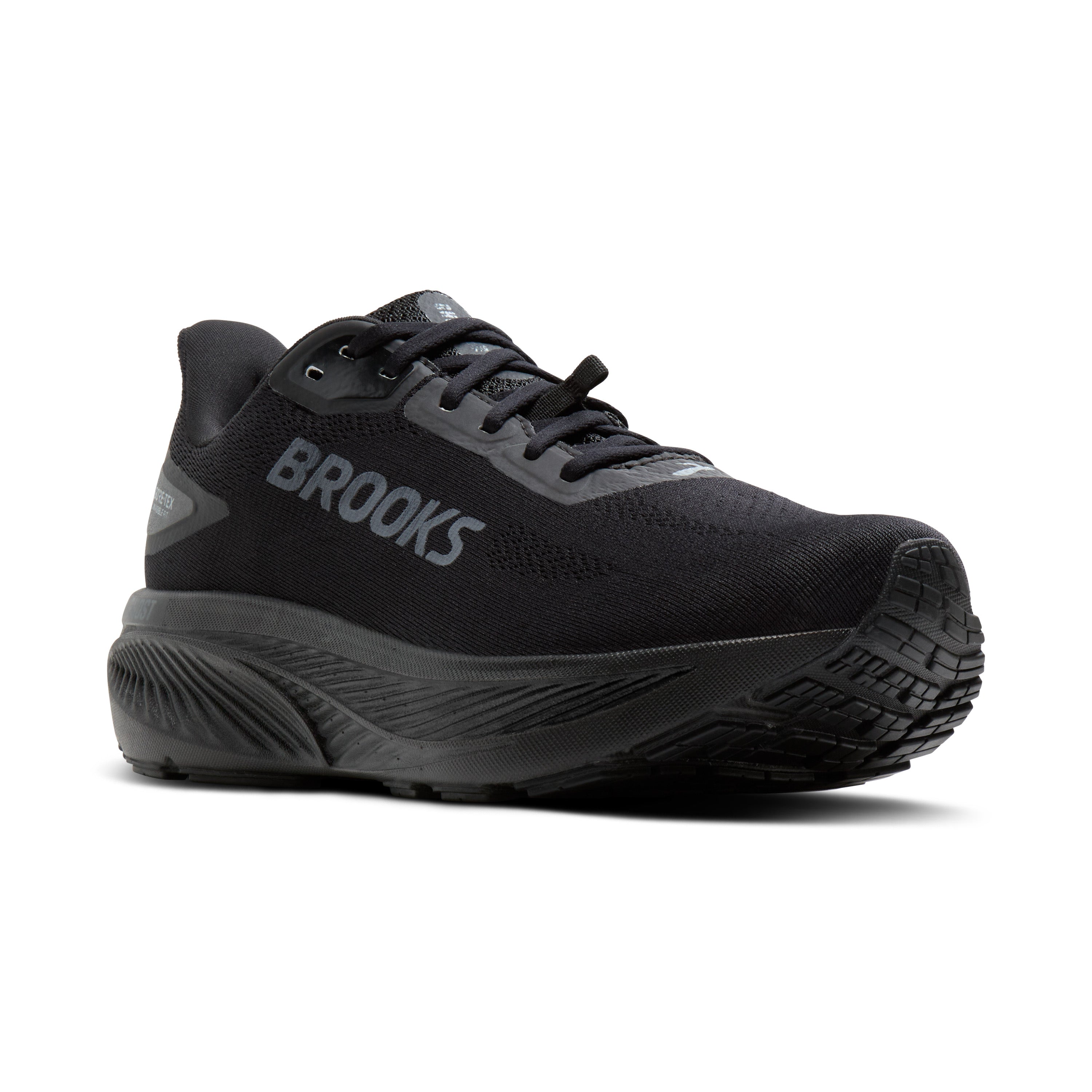 Brooks Ghost 18 GTX Mens Running Shoes - Black/Black/Ebony