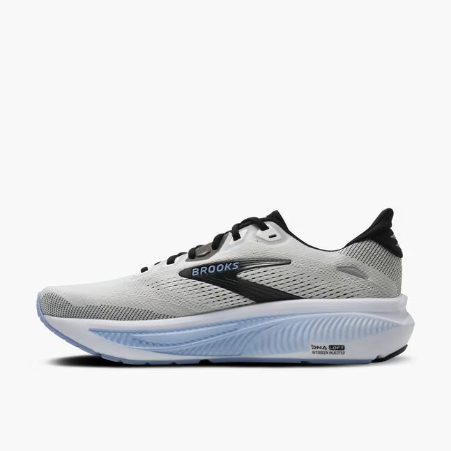 Brooks Ghost 18 Mens Running Shoes - White/Black/Open Air