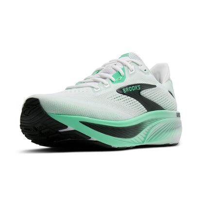 Brooks Ghost 18 Mens Running Shoes - White/Spring Bud/Spruce