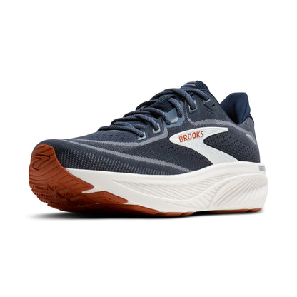 Brooks Ghost 18 Mens Running Shoes - Navy Blazer/Red Earth/Blue
