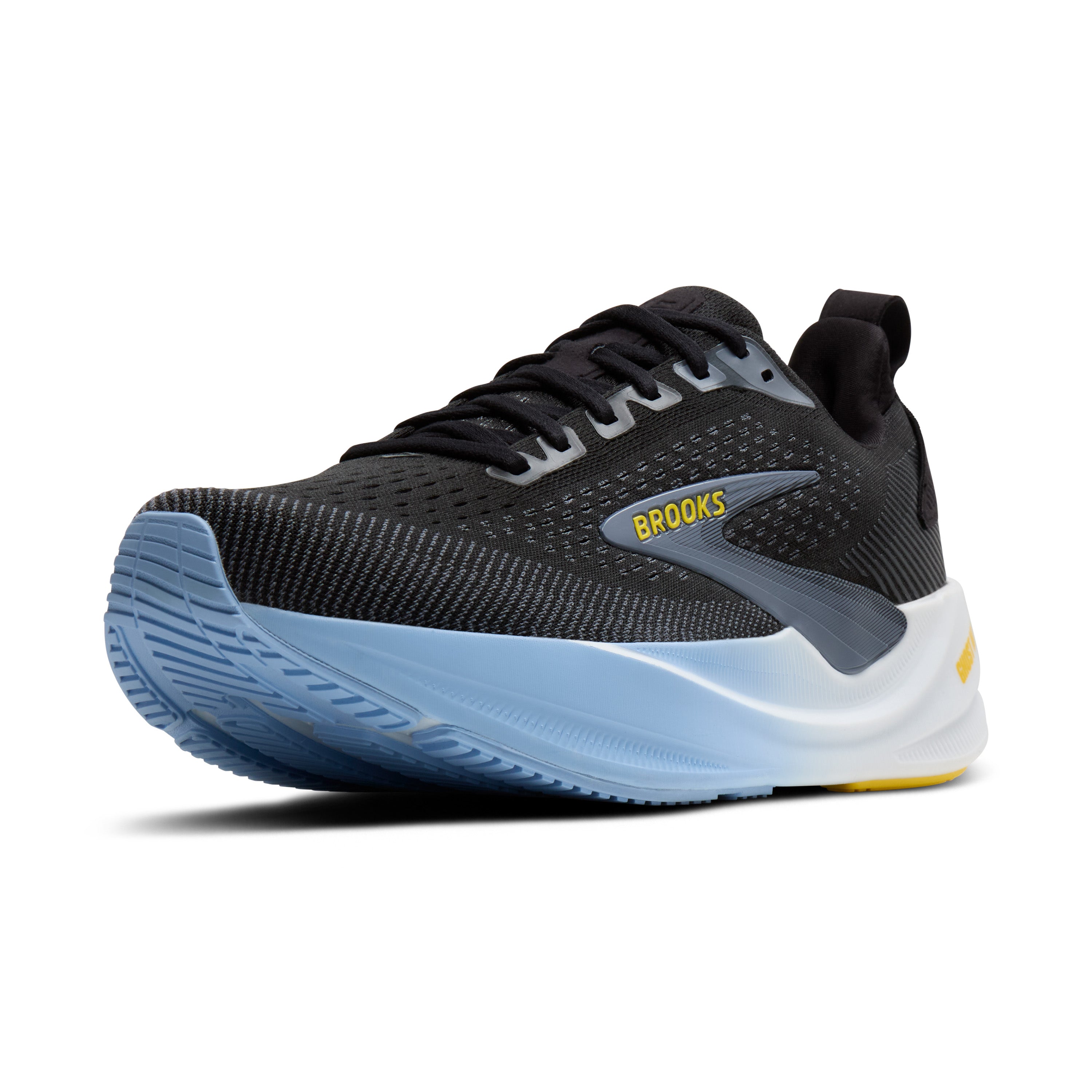 Brooks Ghost Max 4 Mens Running Shoes - Black/Folkstone/Open Air