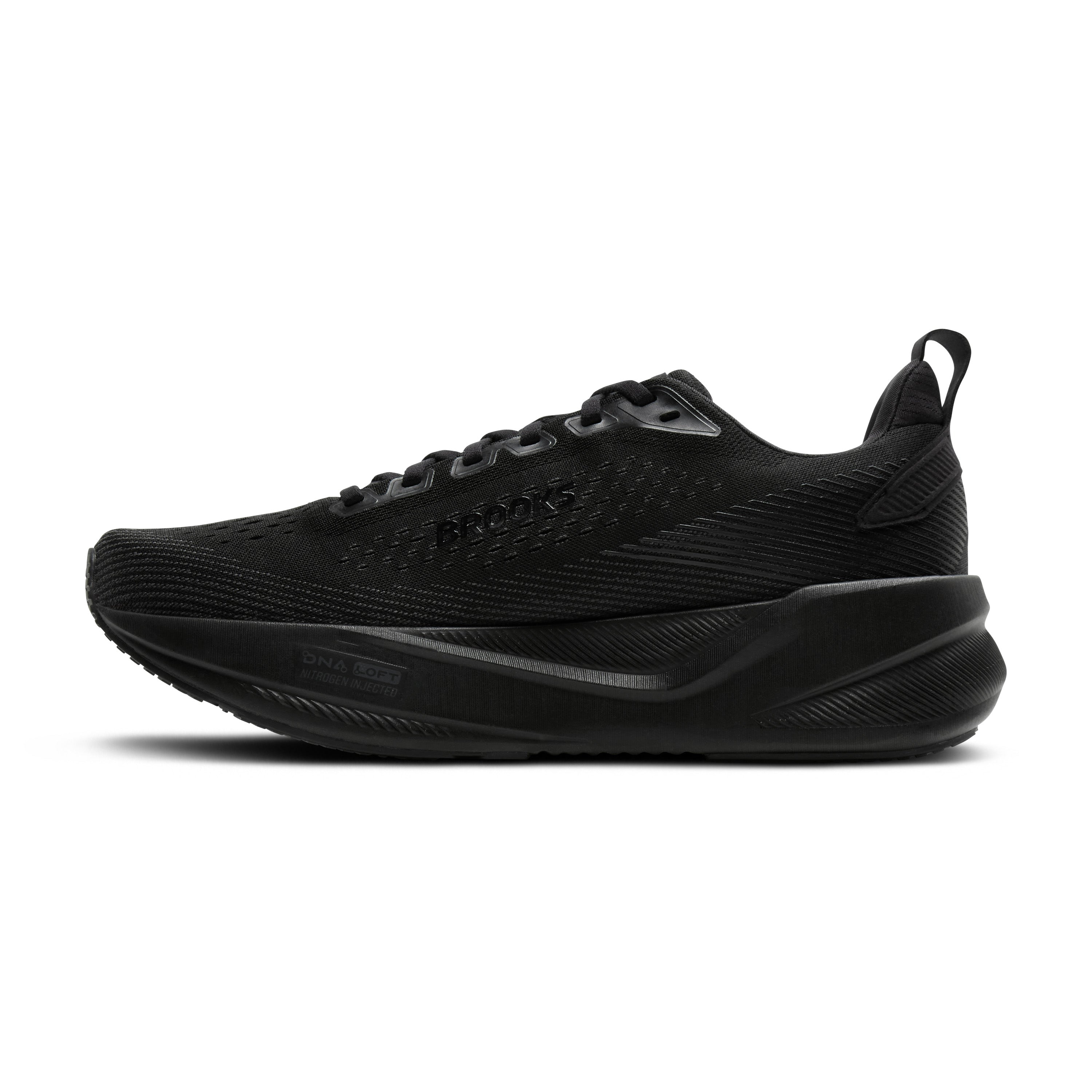 Brooks Ghost Max 4 Mens Running Shoes - Black/Black/Ebony